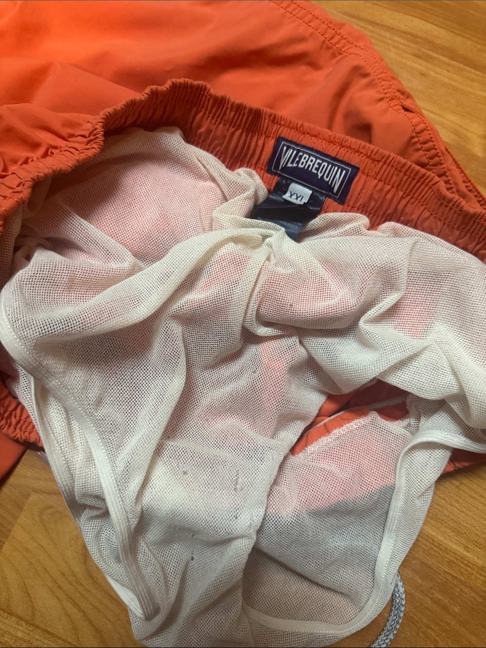VILEBREQUIN Swim Trunks Water Reactive Moorea - 2XL - Orange - XXL used - Picture 8 of 8